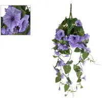 Ottosimon Kunsttak Hanging Petunïa paars PE 79cm