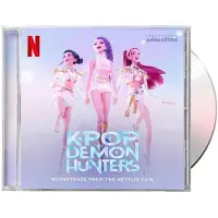 Universal Music Huntr Kpop Demon Hunters Cast & Saja Boys X - Kpop Demon Hunters (CD) (Foldable Poster + Collectable Card)