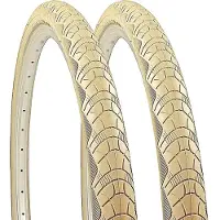 CST set 2 stuks 26 inch Buitenbanden Zeppelin 26 x 1.75, ETRTO 47-559 - Creme