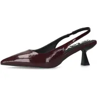 Sacha Slingpumps wijnrood