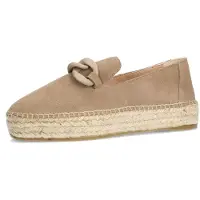 Manfield Espadrilles lichtbruin