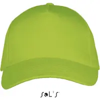 SOL's Five Panels Cap Long Beach LC00594 - Lime - One size