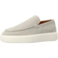 Manfield Instappers grijs / wit
