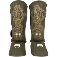Venum Serpenti Scheenbeschermers Kaki Brons Ivoor - XL