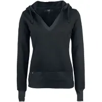 Black premium by emp Trui met capuchon - Stone Cold - S tot XXL - voor Vrouwen - zwart - Maat XXL