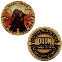 Fanattik Doom Verzamelmunt Uit De Donkere Middeleeuwen