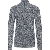 !Solid Trui 'SDRichart' marine / wit
