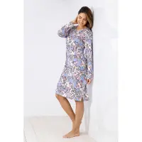 Hajo nachthemd paisley bloem | Maat 36/38