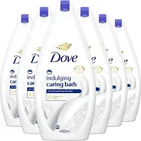 Dove Caring Bath Indulging badcrème - 6 x 450 ml Badschuim