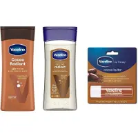 Vaseline Cocoa Radiant Set - Bodylotion / Body Oil / Lip Therapie Stick