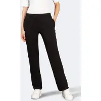 Hajo Comfortabele dames joggingbroek zwart | Maat 42