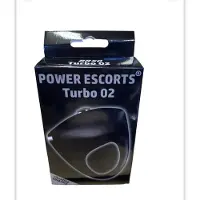 Power Escorts Turbo 02 Vibrerende Cockring - BR50 - Zwart