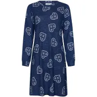Rebelle Nachthemd Dames | Maat: 36 | Kleur: Marine Blauw