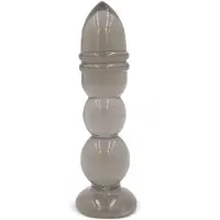 Power Escorts - Rocket Drill - Flexibele / Stevige - Anal Plug - Butt Plug - 5.2 Inch / 13 cm - BR116 - Transparant/Zwart