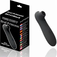 Power Escorts Oral Princess Klitoris Zuiger - BR141 - Zwart