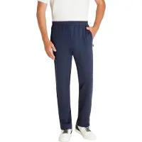 Hajo Comfortabele heren vrijetijdsbroek blauw | Maat 64