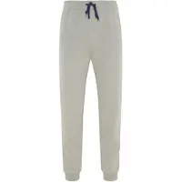 Hajo Heren joggingbroek met boorden grijs | Maat 52