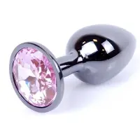 Power Escorts - Plug - Dark Zilver - Anaal - Roze