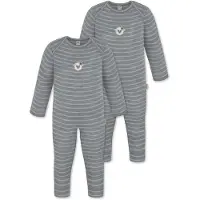 Normani Rompertje/body 'Waverly' grijs