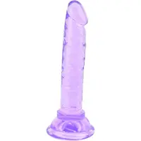 Power Escorts Realistische Mini Dildo Paars – 15 cm (12 cm Inbrengbaar) – br-n11937