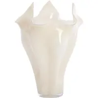 Light & Living decoratieve vaas NAYORO glas koraal – Ø32,5x29 cm