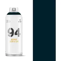 Montana Colors MTN94 Poseydon Blauwe spuitverf - 400ml lage druk en matte afwerking