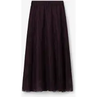 Sissy-Boy Paarse Kanten Maxi Rok | Maat: M