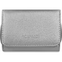 Cavaldi PROMO Communie Moederdag Bruiloft - Dames Portemonee *Perugia* PROMO! Zilver / Silver - Een luxe en origineel cadeau voor haar - HandbagsUniverse