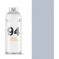 Montana Colors MTN94 Winter Grijze spuitverf - 400ml lage druk en matte afwerking