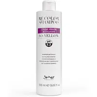 Be hair Be Color Shampoo Caviar, Keratin & Collagen No-Yellow 500ml