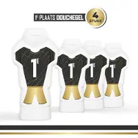 Triomf Douchegel "1e Plaats" - 4 stuks - | Prijs - Cadeau - Toernooi - Showergel - Shower gel - Voetbal - Prijzen