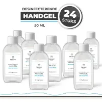 Triomf Handgel 75% - 50 ML - 24 stuks - Cosmetica | Desinfecterende Hand gel Pocket size