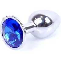 Power Escorts - Plug - Zilver - Anaal - Blauw