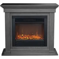 Xaralyn Elektrische haard - Flex ELU-BW - houtlook - 1400 Watt verwarming - met afstandsbediening - haardombouw inclusief inbouwhaard - schouw