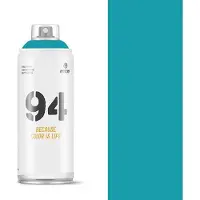 Montana Colors MTN94 Genesis Blauwe spuitverf - 400ml lage druk en matte afwerking