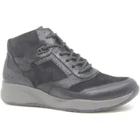 Durea 9778 wijdte G Veterschoenen | Maat 4 Dames Zwart