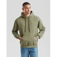 Fruit Of The Loom Trui met capuchon - CLASSIC HOODED SWEAT - S tot XXL - voor Mannen - olijf - Maat S