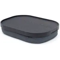 Bosign CurveLine anti-slip kniesteun 47x34 cm Zwart wilgengrijs
