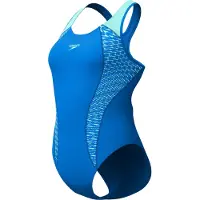 Speedo - Women's Placement Laneback - Badpak 46, zwart