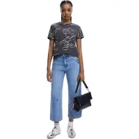 Desigual Schoudertas 'All Mickey Loverty' rood / zwart / zilver / wit