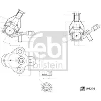 FEBI BILSTEIN Fuseekogel 193295