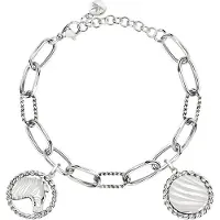 Morellato MADAGASCAR SATF08 STAINLESS STEEL ARMBAND MET ZEBRA BEDELS 1 STUK