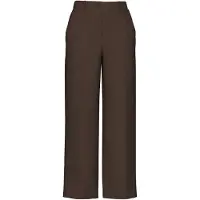 Pieces Broek 'PCKamil' donkerbruin
