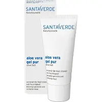 Santaverde classic body aloe vera gel puur zonder geur klein formaat Lichaamsgel 50 ml