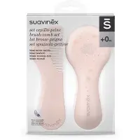Suavinex Set of combs/brushes Suavinex Hygge Baby Cepillo Rosa Pink 2 Units (2 Pieces)
