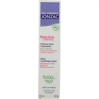 Eau Thermale JONZAC REactive Organic Kalmerende Rijke Crème voor de droge en intolerante huid 40 ml Huidcrème