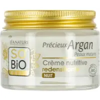 Groupe LEA Nature SO BIO Etic Précieux Argan Verstevigende Voedende Nachtcrème 50 ml Crème