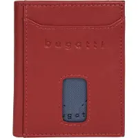 Bugatti Portemonnee 'Secure Slim' blauw / donkerrood