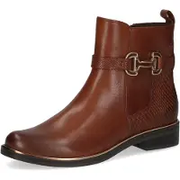 Caprice Enkellaarsjes cognac
