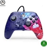 Power A Manette filaire PowerA Advantage Plus Night Blossom pour Xbox Series X/S Xbox One et PC